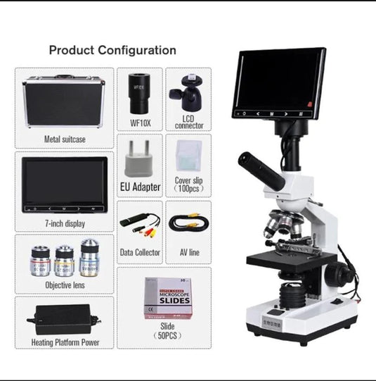 ReproVision HD Binocular Microscope with Warm Stage Plate